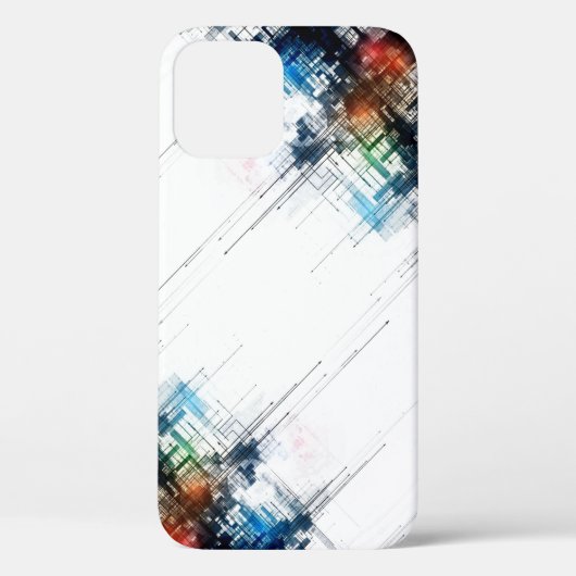 Exploderende lijnen Case-Mate iPhone case (Achterkant)