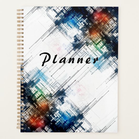 Exploderende lijnen planner (Voorkant)