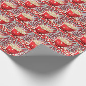 exploderende popcorn kom cadeaupapier (Hoek)