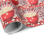exploderende popcorn kom cadeaupapier (Rol Hoek)