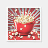 exploderende popcorn kom servet (Voorkant)