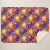 Exploderende Ster Sherpa Deken (Voorkant (horizontaal))