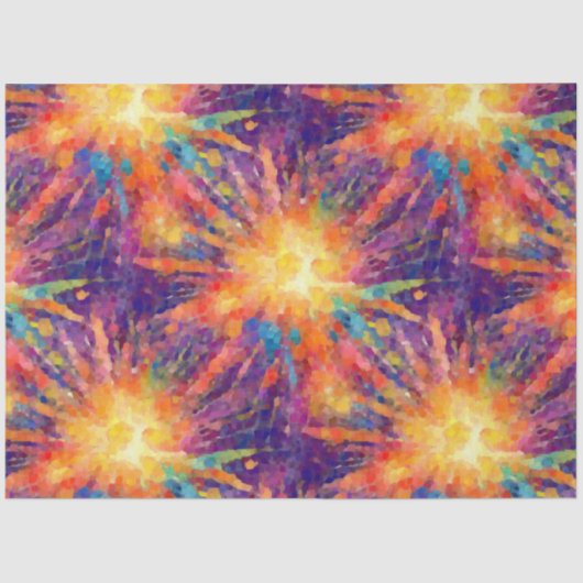 Exploderende Ster Tissuepapier (Voorkant)