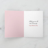 Exploderende Valentijn papieren harten Kaart (Binnen)