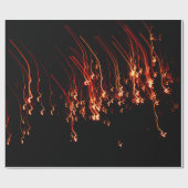 Exploding firework sparkles enlighten you! cadeaupapier (Vlak)