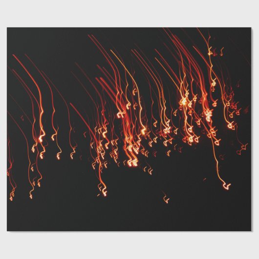 Exploding firework sparkles enlighten you! cadeaupapier (Vlak)