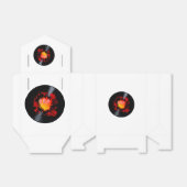 Exploding Pop Music Long Playing Record Bedankdoosjes (Uitgevouwen)