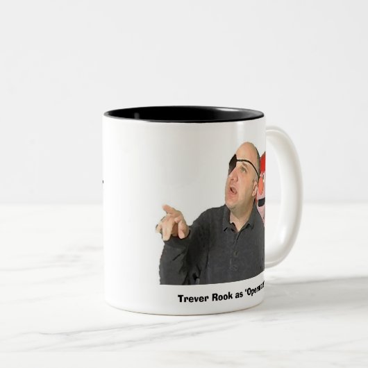 Exploitant G-Mok Tweekleurige Koffiemok (Voorkant rechts)