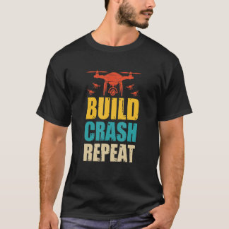 Exploitant met bestuurder van een piloot-piloot-st t-shirt