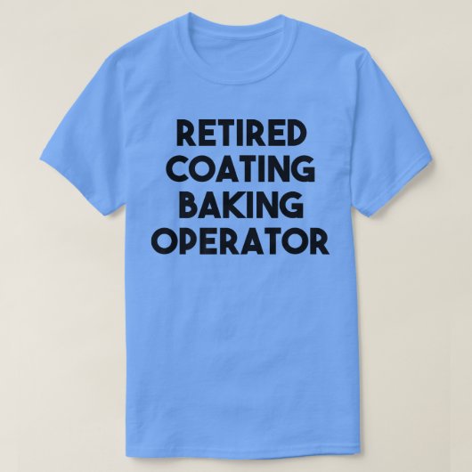 Exploitant met beteugelde coating t-shirt (Design voorkant)