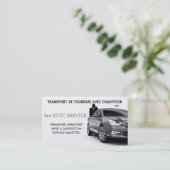 Exploitant met Chauffeur Visitekaartje (Staand voorkant)