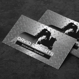 Exploitant Plant voor bouwgraafmachines Modern met Visitekaartje