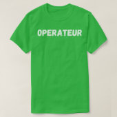 exploitant t-shirt (Design voorkant)