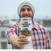 Exploitant van draagbare Boerderij tractor voor zw Geïsoleerde Drinkbeker