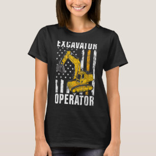Exploitant van graafmachines - Bouwnijverheid & -C T-shirt