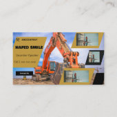 Exploitant van Plant voor beroepsuitrusting Visitekaartje (Voorkant)