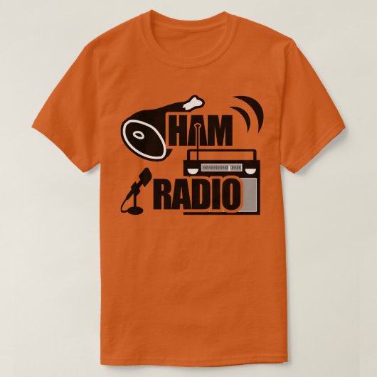 Exploitant van radio- en stuurhutpersoneel t-shirt (Design voorkant)
