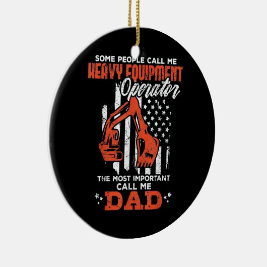 Exploitant van zware apparatuur — Pa Keramisch Ornament (Rechts)