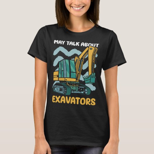 Exploitant zware machines en graafwerktuig Ki T-shirt (Voorkant)