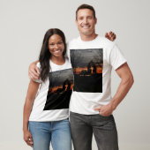 Exploitanten van zware apparatuur werken tot... t-shirt (Unisex)