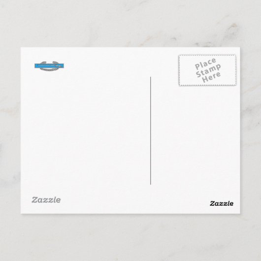 EXPLOITATIE IRAQI-VRIJHEID BRIEFKAART (Achterkant)