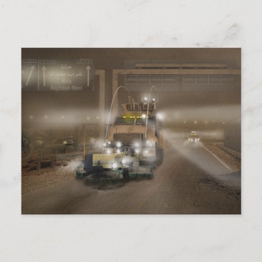 EXPLOITATIE IRAQI-VRIJHEID BRIEFKAART (Voorkant)