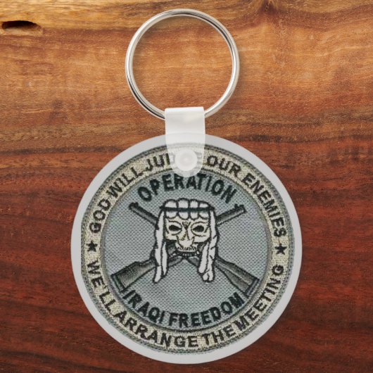 EXPLOITATIE IRAQI-VRIJHEID SLEUTELHANGER (Voorkant)
