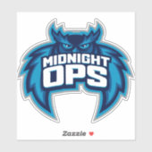 Exploitatie: sticker van terugrel Midnight Ops (Vel)
