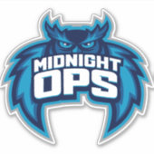 Exploitatie: sticker van terugrel Midnight Ops (Voorkant)