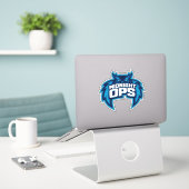 Exploitatie: sticker van terugrel Midnight Ops (Laptop op bureau)