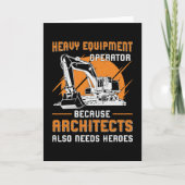 Exploitatie van graafapparatuur kaart (Voorkant)