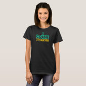 Exploitatie van kraanbedieningspaneel Zware appara T-shirt (Voorkant volledig)