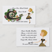 Exploitatie van onroerend goed visitekaartje (Voorkant / Achterkant)