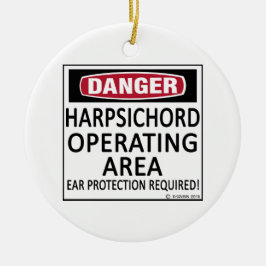 Exploitatiegebied Harpsichord Keramisch Ornament