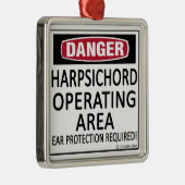 Exploitatiegebied Harpsichord Metalen Ornament (Rechts)
