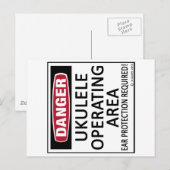 Exploitatiegebied Ukulele Briefkaart (Voorkant / Achterkant)