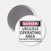 Exploitatiegebied Ukulele Magneet (Voorkant / Achterkant)