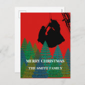 EXPLOITATIESCHRISTMAS VAN DE MARKTDEELNEMER VAN DE FEESTDAGENKAART (Voorkant / Achterkant)