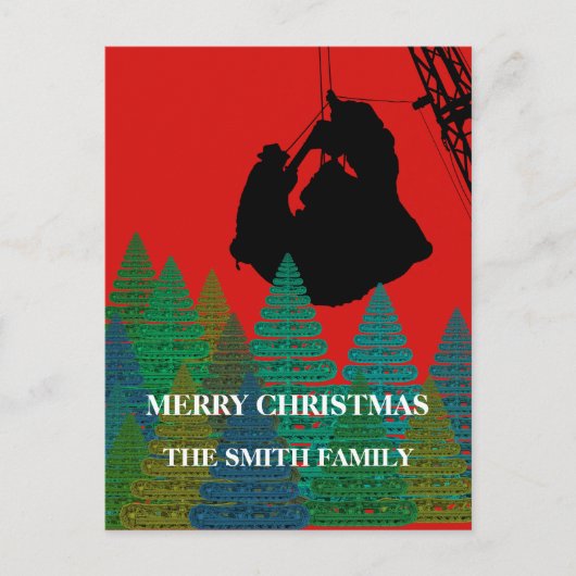 EXPLOITATIESCHRISTMAS VAN DE MARKTDEELNEMER VAN DE FEESTDAGENKAART (Voorkant)