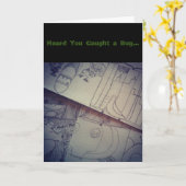 "ExploraStory Sketches" Wenskaart Beterschap Kaart (Gele Bloem)