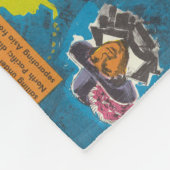 Exploratie en Ontdekking Visual-History Wereldkaar Fleece Deken (Hoek)