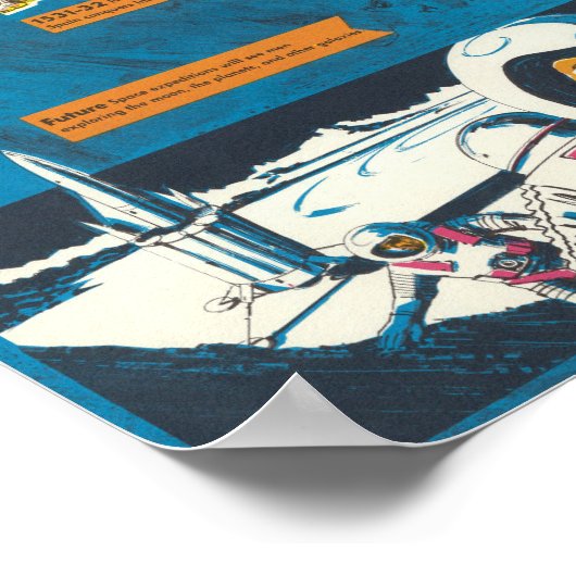 Exploratie en Ontdekking Visual-History Wereldkaar Poster (Hoek)