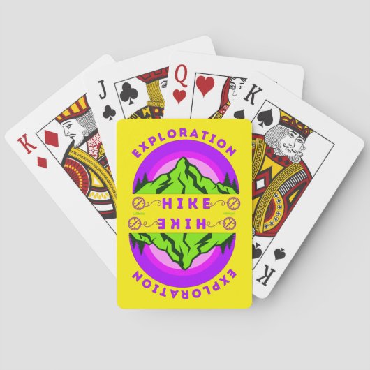 EXPLORATIE HEEFT EEN TOKWENS VOOR DE BEELDSCHERM POKERKAARTEN (Achterkant)