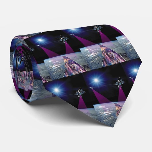 Exploratie/NASA Shuttle Mapping Mission Stropdas (Opgerold)