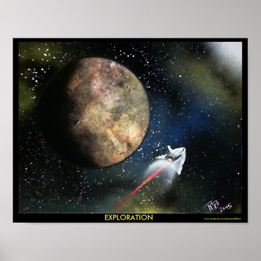 Exploratie Poster (Voorkant)