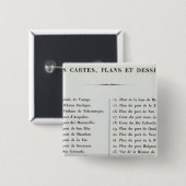 Exploratie van Oregon Vierkante Button 5,1 Cm (Voorkant /achterkant)