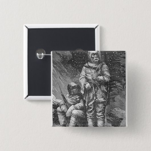 Exploratiekosten Vierkante Button 5,1 Cm (Voorkant /achterkant)