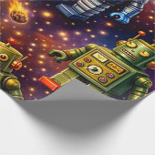 Exploration cosmic art cadeaupapier (Hoek)