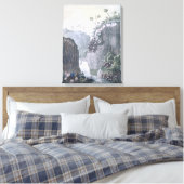 Exploratoren met de Expeditie van Humboldt in Basa Canvas Afdruk (Insitu (Slaapkamer))
