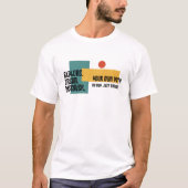 Explore Dream Discover Minimalist Adventure T-Shir T-shirt (Voorkant)